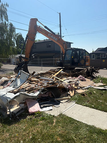 Image 4 - Demolition services from 2 Sons Excavating, serving Calgary and up to a 100 km radius of the City of Calgary.