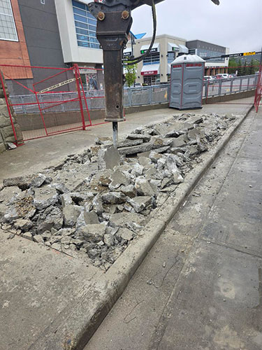 Image 4 - Foundations - demolition, 2 Sons Excavating serving Calgary and surrounding areas.