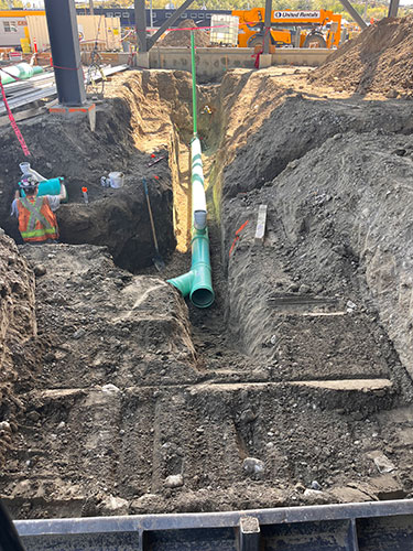 Image 3 - 2 Sons Excavating, mechanical trenching, commercial.