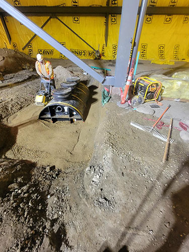 Sumps Image 1 - 2 Sons Excavating, mechanical trenching.