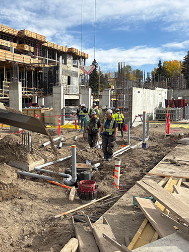 Sumps Image 4 - 2 Sons Excavating, mechanical trenching.